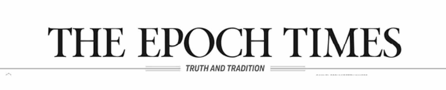 Epoch times. Epoch times. Epoch times. Timely news. The epoch times.